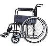 Silla de Ruedas de Acero Plegable con Asiento y Cojín Transpirable - Renta (30 días) - Image 2