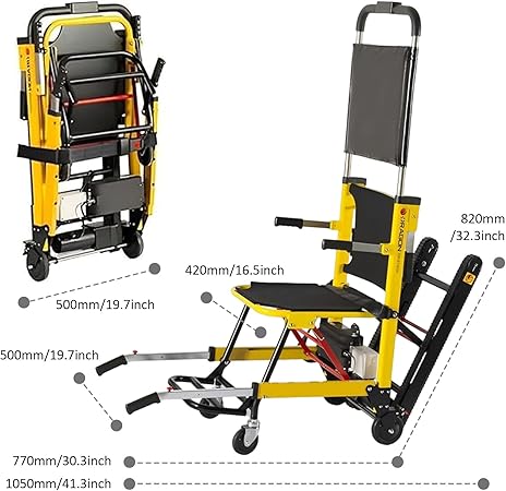 Silla de Ruedas Eléctrica Plegable para Subir Escaleras – Renta (30 días)