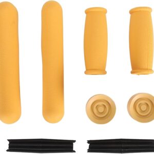 Juego de Almohadillas Antideslizantes para Muletas – Ajuste Universal para Aluminio y Madera