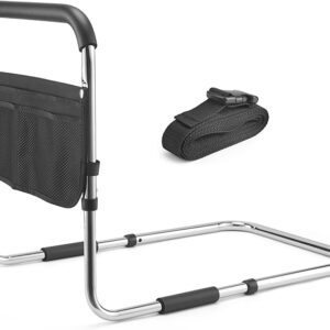 Barandal para Cama con 5 Alturas Ajustables y Bolsa de Almacenamiento – Soporta hasta 300 lb