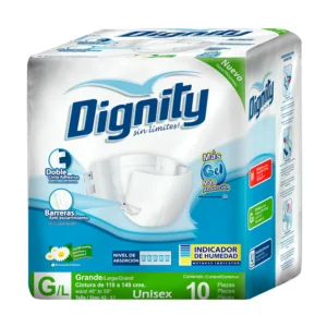 Pañal Dignity para Adulto - Talla Grande (60 piezas) (copia)